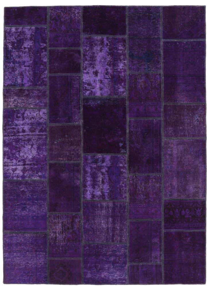 Persisk matta Patchwork 242x172 242x172, Persisk matta Knuten för hand