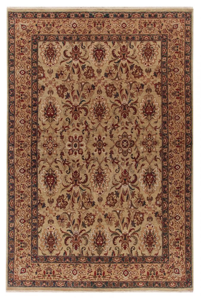 Indischer Teppich Indo Täbriz Royal 8'6"x5'7" 8'6"x5'7", Perserteppich Handgeknüpft