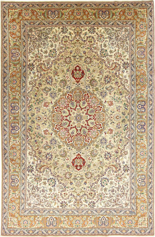 Tapete persa Tabriz 40Raj 315x204 315x204, Tapete persa Atado à mão