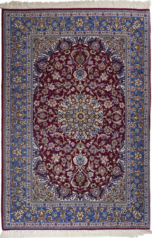 Tapete persa Isfahan Velho Fio de Seda 166x106 166x106, Tapete persa Atado à mão