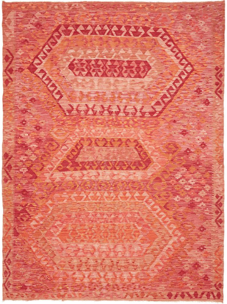 Afghan rug Kilim Afghan 241x181 241x181, Persian Rug Woven by hand