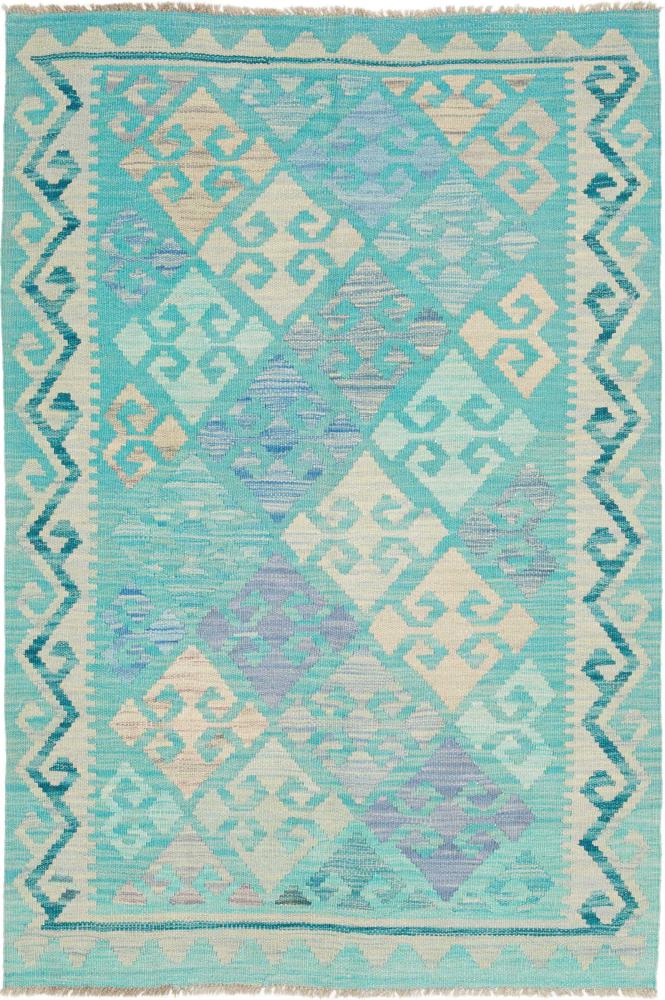 Tappeto afghano Kilim Afghan 148x101 148x101, Tappeto persiano Tessuto a mano