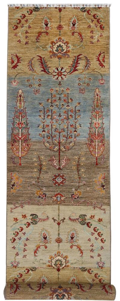Pakistani rug Arijana Design 14'4"x2'6" 14'4"x2'6", Persian rug Hand-knotted