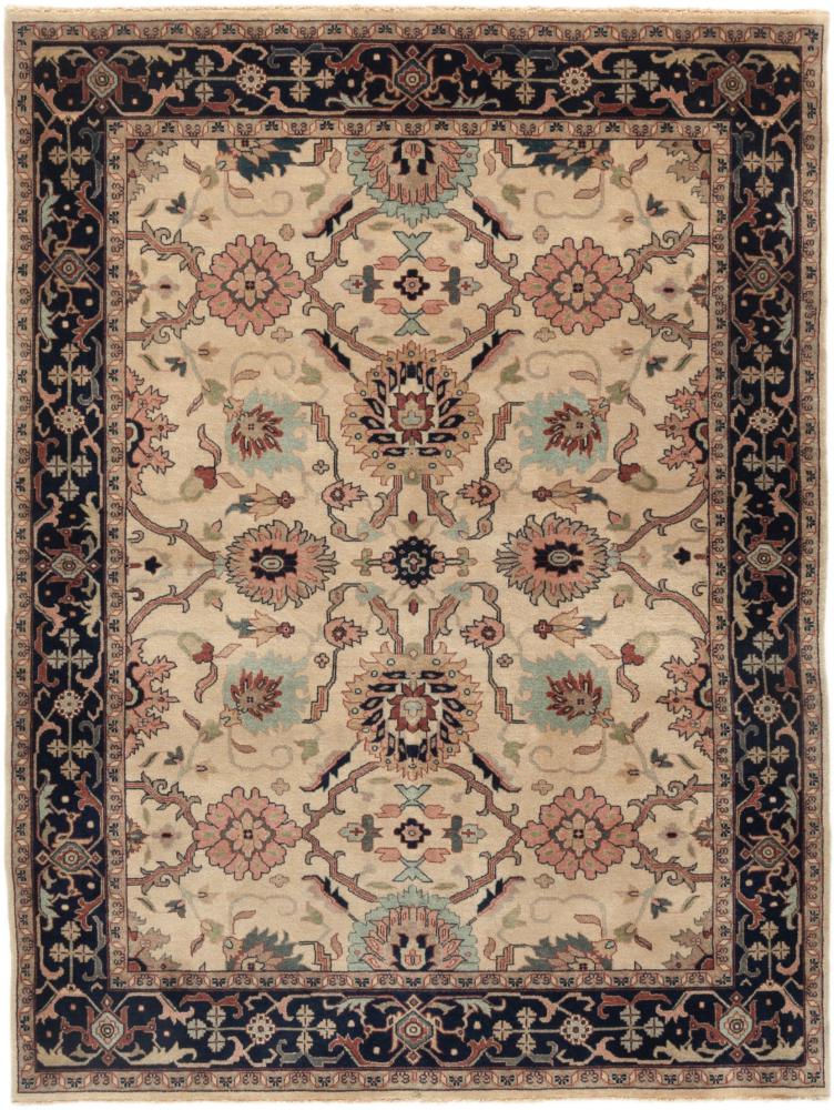 Tappeto indiano Indo Tabriz 199x151 199x151, Tappeto persiano Annodato a mano