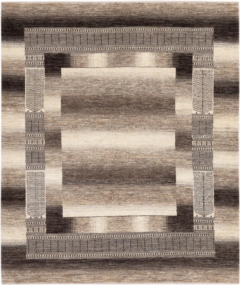 Tapete persa Persa Gabbeh Loribaft Atash 231x199 231x199, Tapete persa Atado à mão