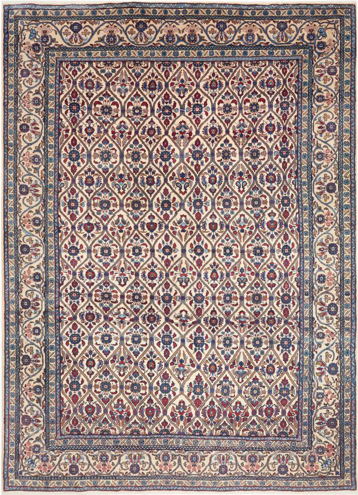 Persisk tæppe Keshan 331x239 331x239, Persisk tæppe Knyttet i hånden