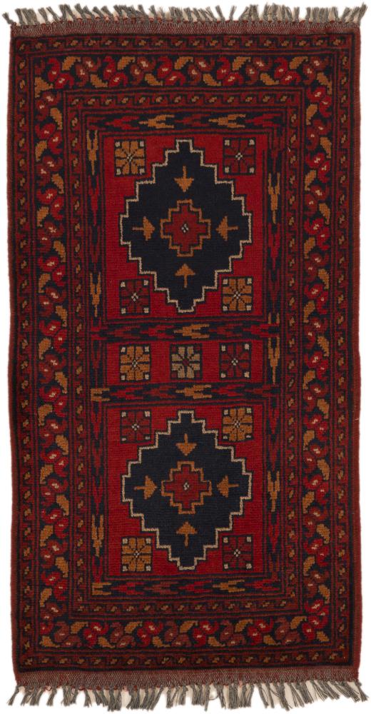 Afghan rug Khal Mohammadi 97x51 97x51, Persian Rug Knotted by hand