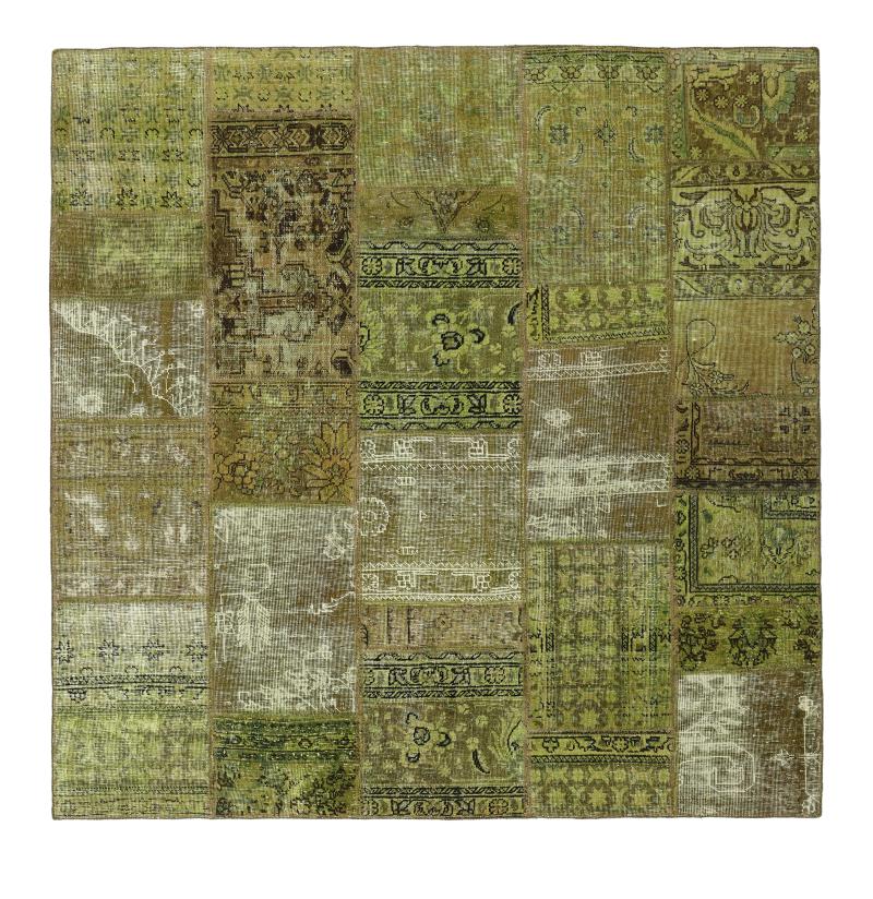 Dywan perski Patchwork 203x203 203x203, Dywan perski Ręcznie tkane