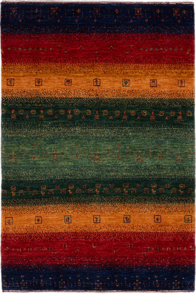 Persialainen matto Persia Gabbeh Loribaft Atash 126x81 126x81, Persialainen matto Solmittu käsin