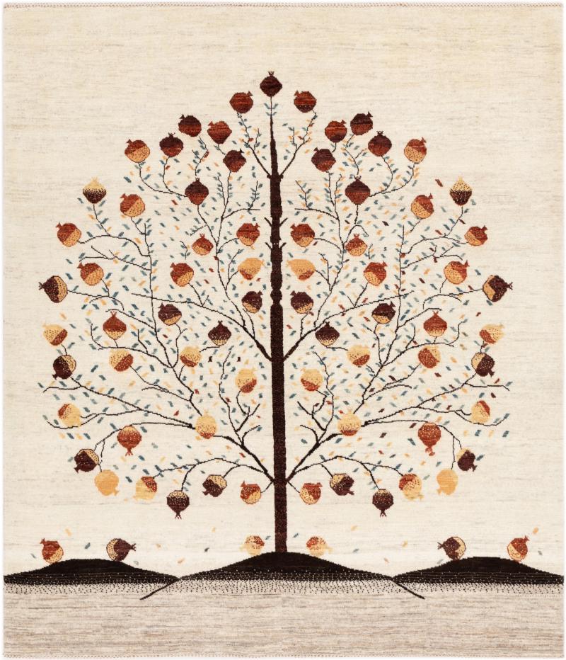 Persisk tæppe Persisk Gabbeh Loribaft Nowbaft 235x202 235x202, Persisk tæppe Knyttet i hånden