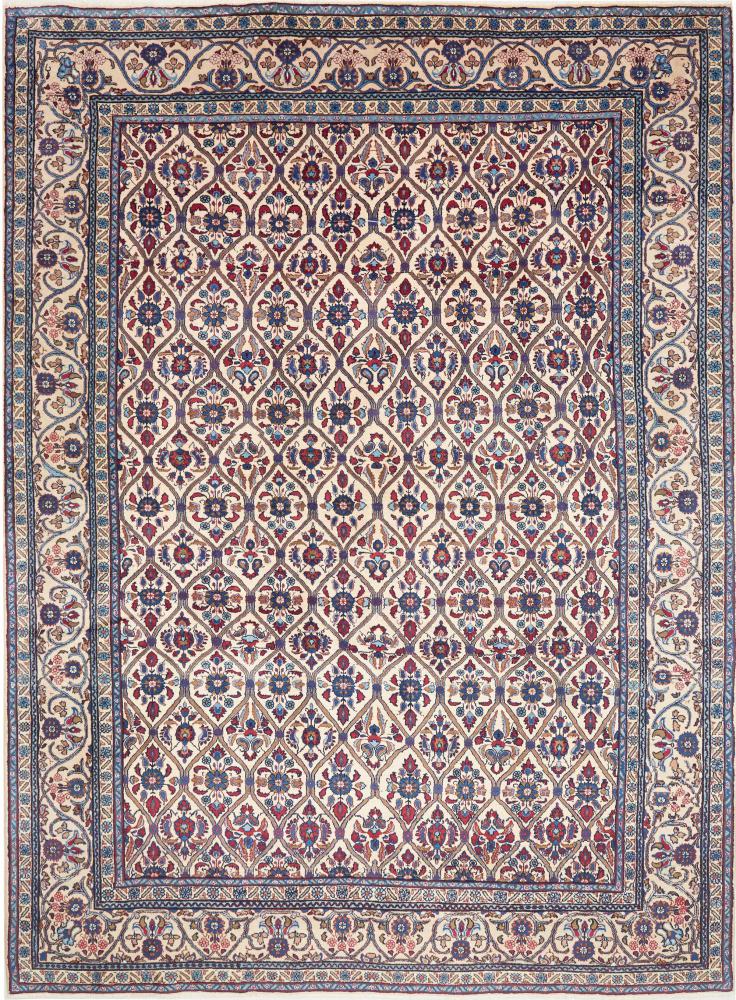 Persisk tæppe Keshan 336x244 336x244, Persisk tæppe Knyttet i hånden