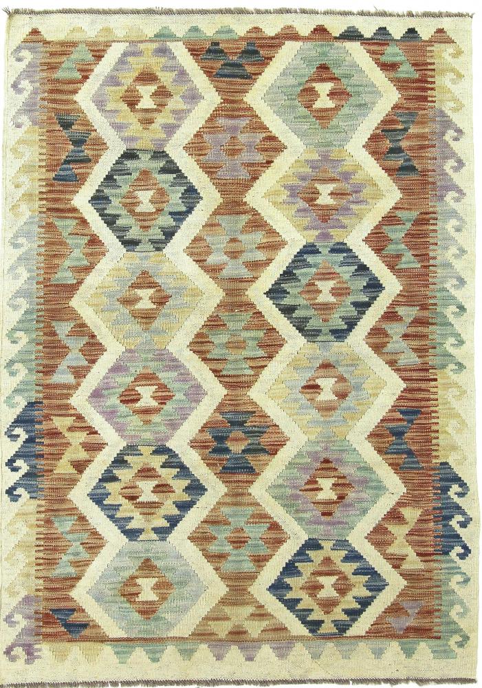 Tapete afegão Kilim Afegão Heritage 145x103 145x103, Tapete persa Tecido à mão