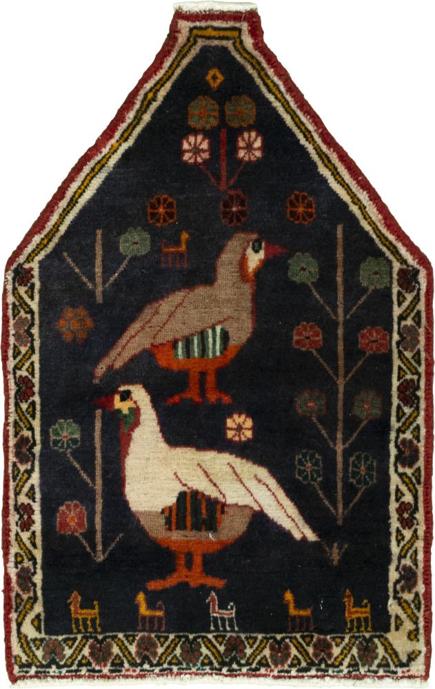 Persian Rug Shiraz 67x44 67x44, Persian Rug Knotted by hand