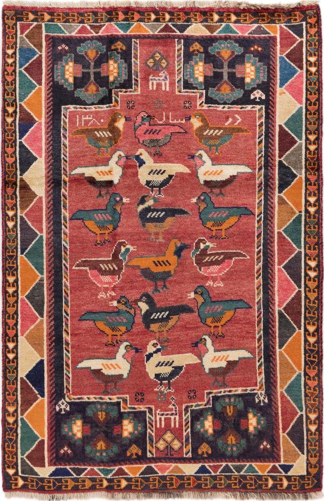 Persian Rug Shiraz 180x117 180x117, Persian Rug Knotted by hand