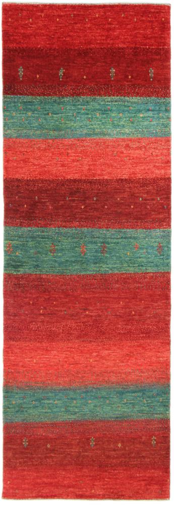 Tapis persan Persan Gabbeh Loribaft Atash 233x75 233x75, Tapis persan Noué à la main