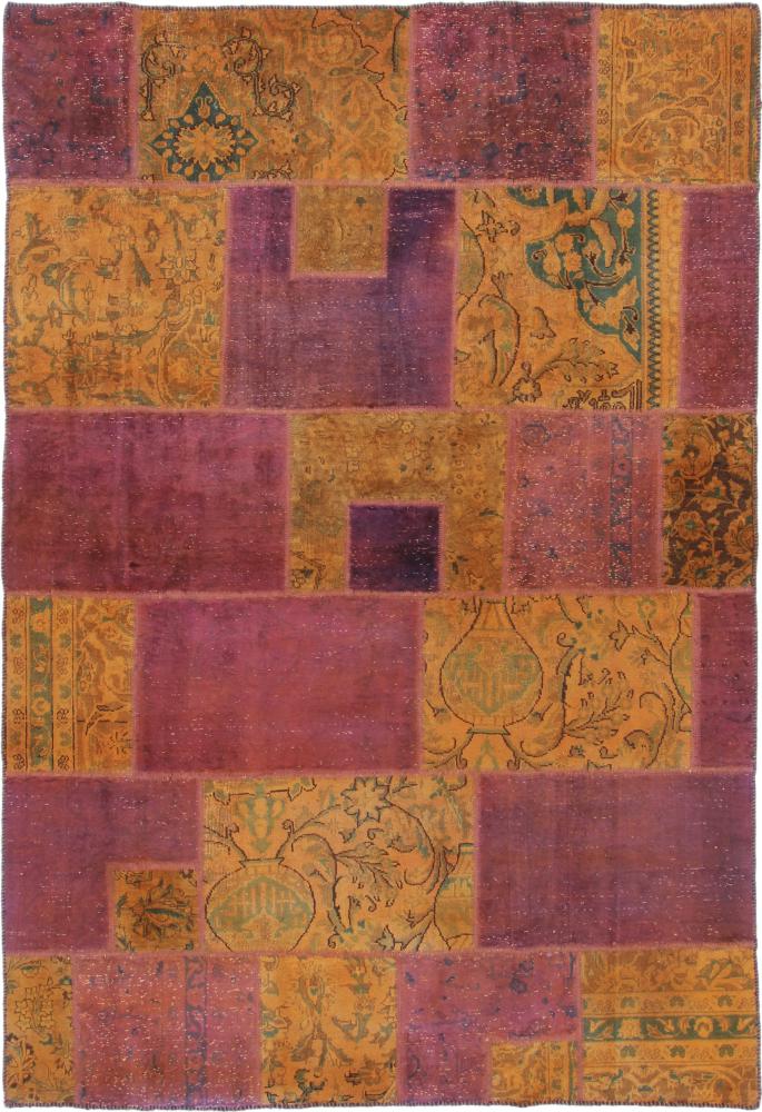 Perzsa szőnyeg Patchwork 241x169 241x169, Perzsa szőnyeg Kézzel csomózva