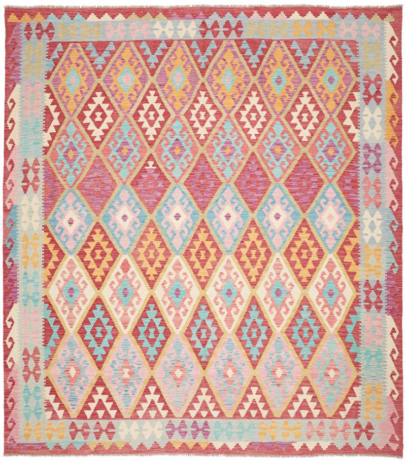 Alfombra afgana Kilim Afghan 297x265 297x265, Alfombra persa Tejido a mano
