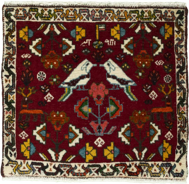 Perzisch tapijt Shiraz 51x58 51x58, Perzisch tapijt Handgeknoopte