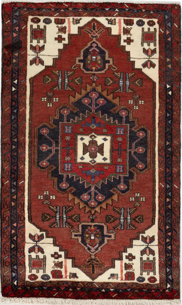 Alfombra persa Khamseh 129x76 129x76, Alfombra persa Anudado a mano