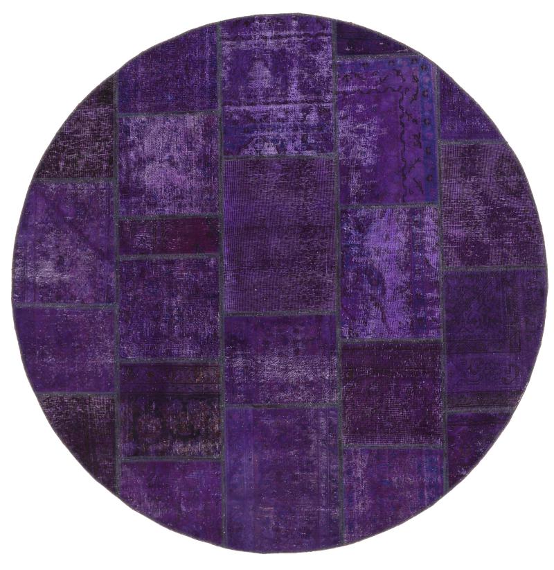 Perzisch tapijt Patchwork 199x199 199x199, Perzisch tapijt Handgeknoopte