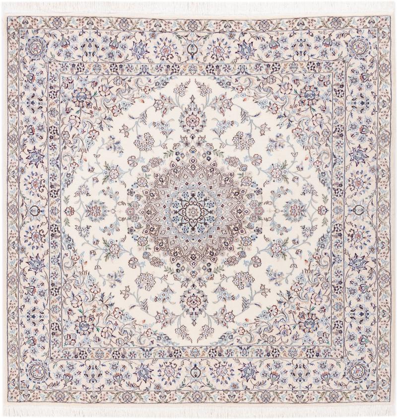 Persian rug Nain 9La 205x200 205x200, Persian rug Hand-knotted