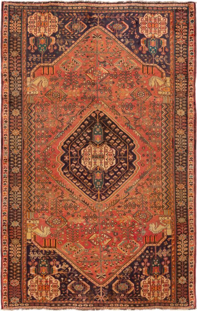 Tapis persan Ghashghai 247x157 247x157, Tapis persan Noué à la main