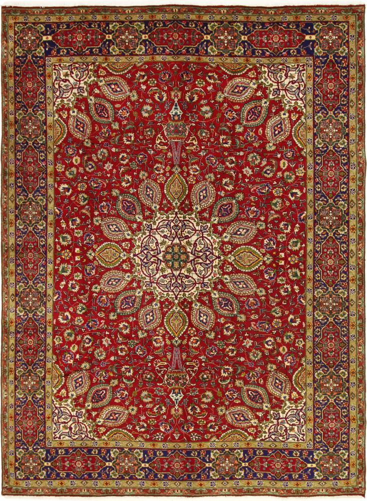 Alfombra persa Tabriz 346x254 346x254, Alfombra persa Anudado a mano