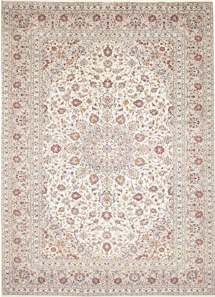 Persisk tæppe Keshan 339x254 339x254, Persisk tæppe Knyttet i hånden