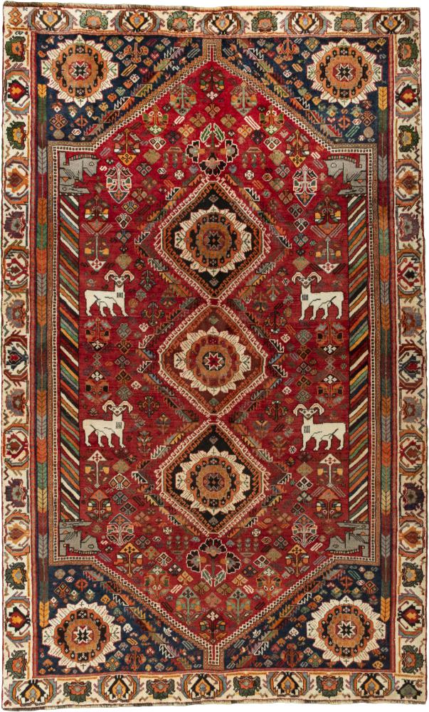 Persian Rug Shiraz 289x181 289x181, Persian Rug Knotted by hand