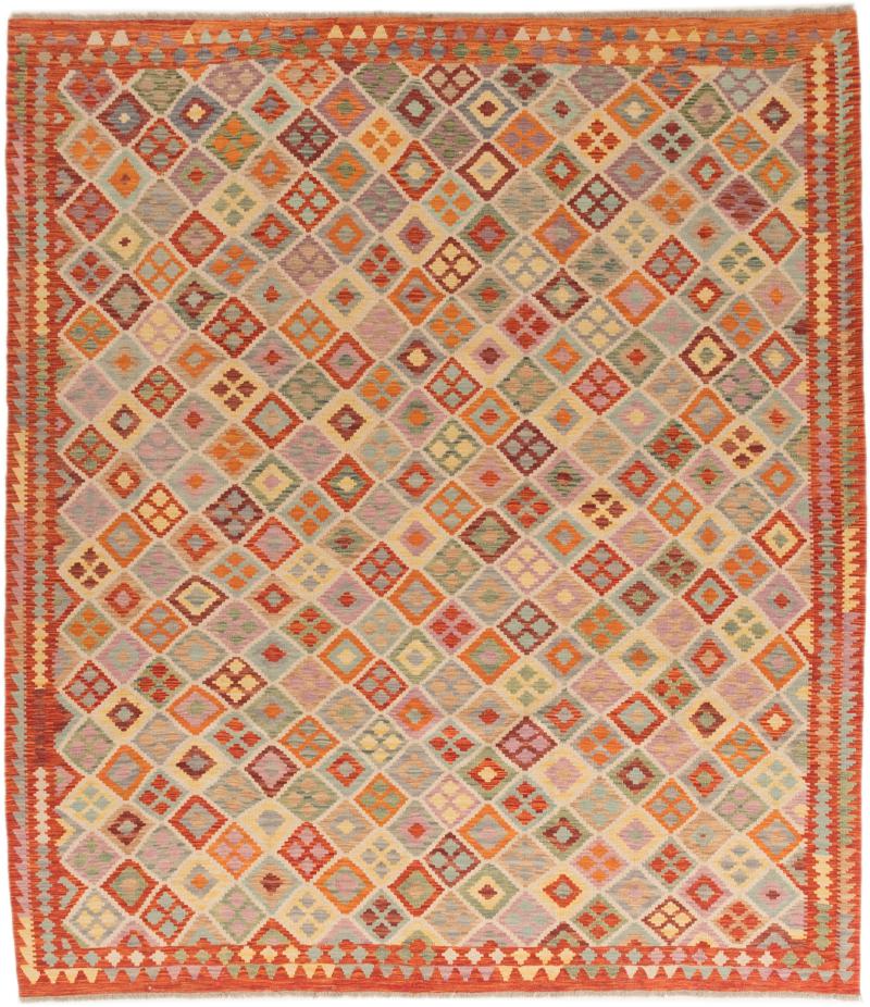 Tappeto Afgano Kilim Afghan 295x261 295x261, Tappeto persiano Tessuto a mano