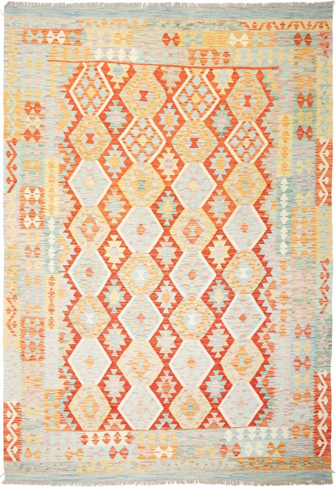 Tapis afghan Kilim  Afghan 289x205 289x205, Tapis persan Tissé à la main