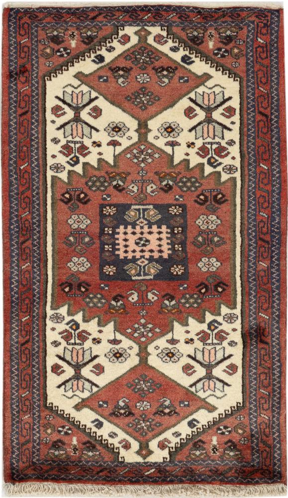 Alfombra persa Khamseh 127x76 127x76, Alfombra persa Anudado a mano