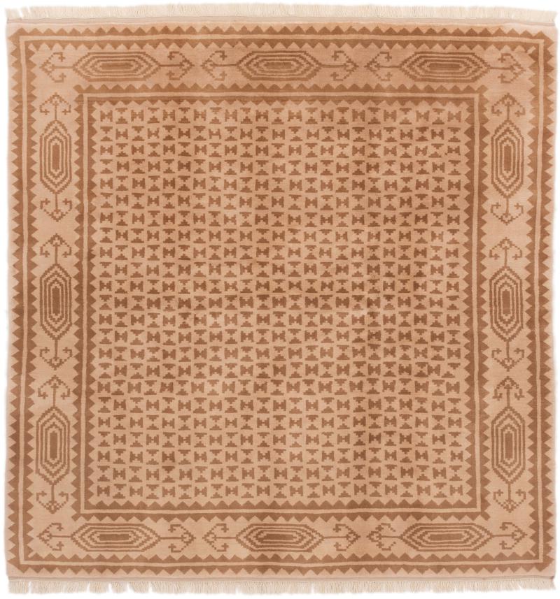 Tapis chinois Chinois 7'9"x7'7" 7'9"x7'7", Tapis persan Noué à la main