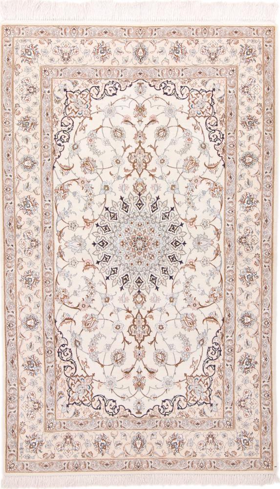 Perzsa szőnyeg Iszfahán Selyemfonal 206x129 206x129, Perzsa szőnyeg Kézzel csomózva