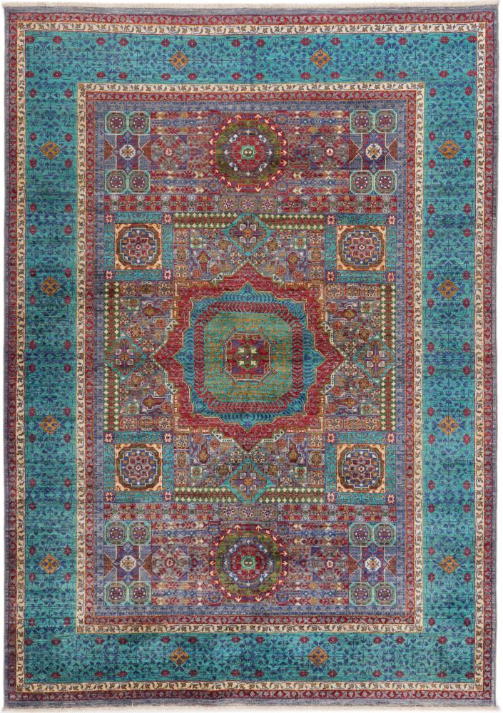 Afghaans tapijt Mamluk 250x177 250x177, Perzisch tapijt Handgeknoopte