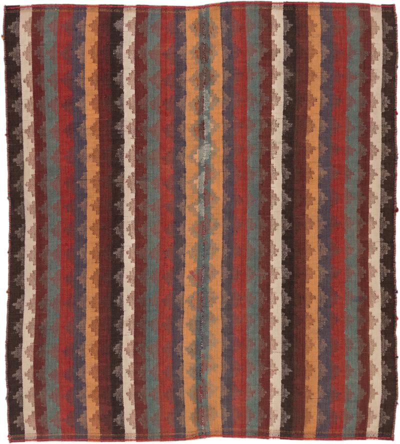 Tappeto persiano Kilim Fars 170x156 170x156, Tappeto persiano Tessuto a mano