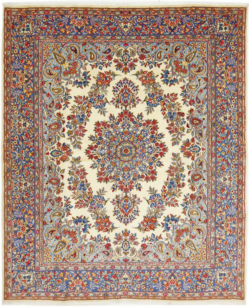 Persian Rug Kerman 255x209 255x209, Persian Rug Knotted by hand
