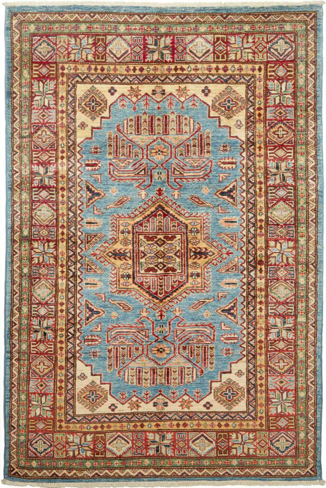 Afghan rug Kazak 180x119 180x119, Persian Rug Knotted by hand