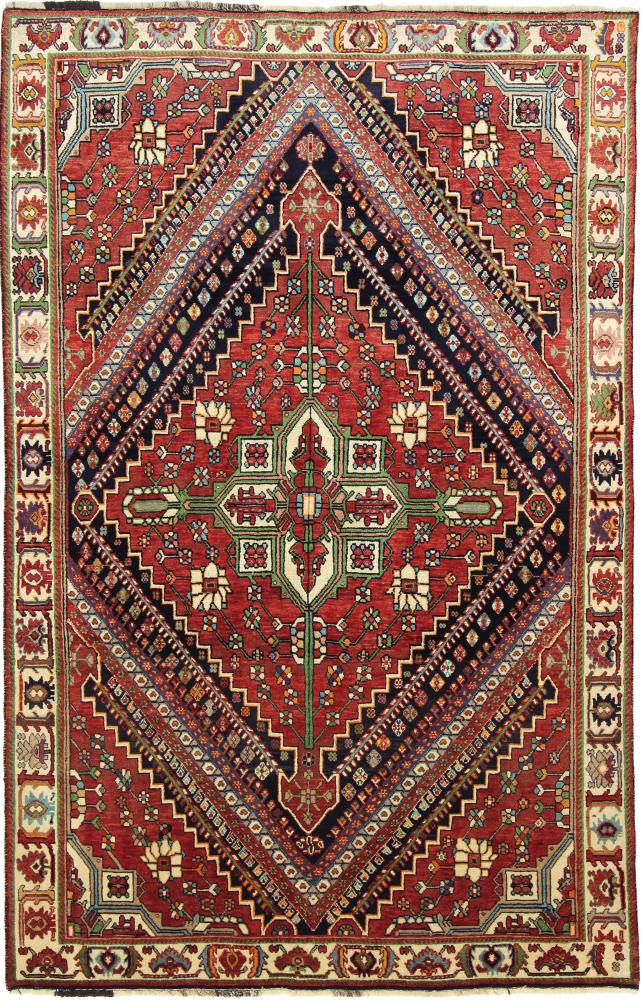 Persisk tæppe Ghashghai 248x159 248x159, Persisk tæppe Knyttet i hånden