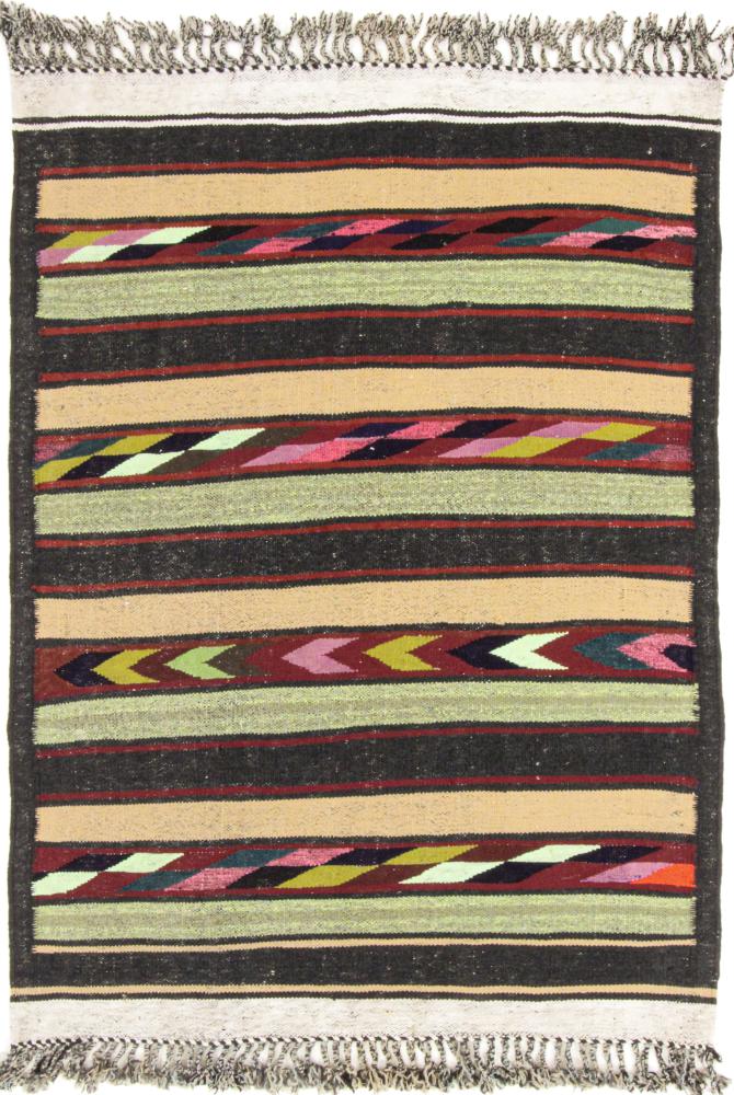 Tapete persa Kilim Fars 114x79 114x79, Tapete persa Tecido à mão