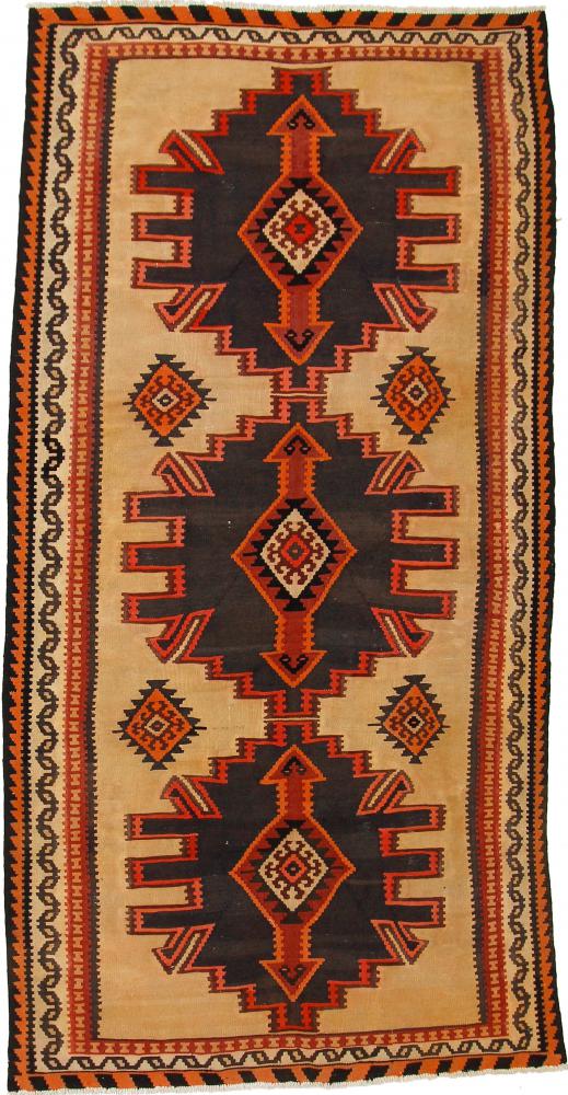 Tapete persa Kilim Fars Azerbaijan Antigo 296x154 296x154, Tapete persa Tecido à mão