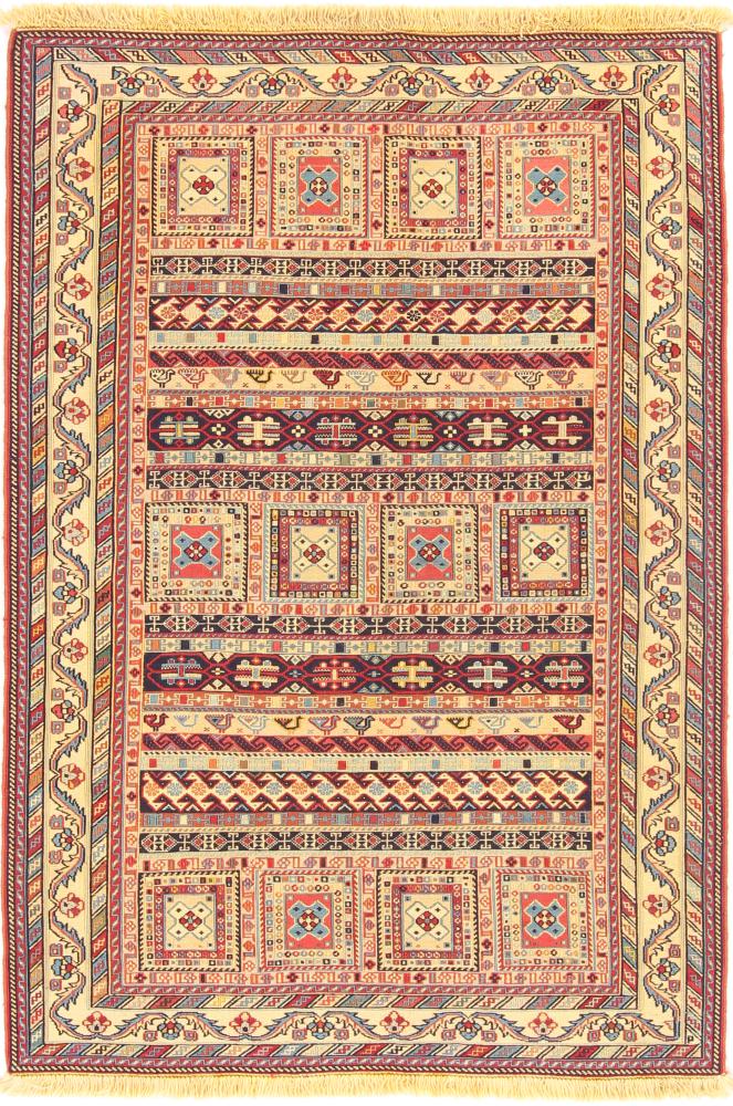 Perzsa szőnyeg Kilim Soozani 152x102 152x102, Perzsa szőnyeg szőttesek