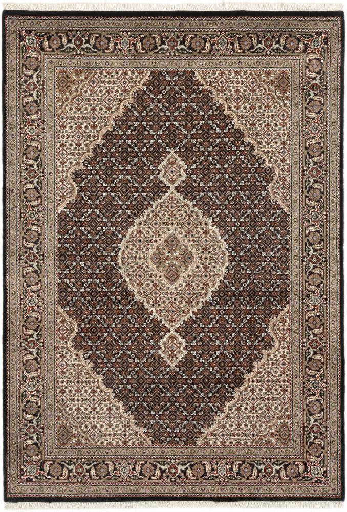 Tappeto indiano Indo Tabriz 199x139 199x139, Tappeto persiano Annodato a mano