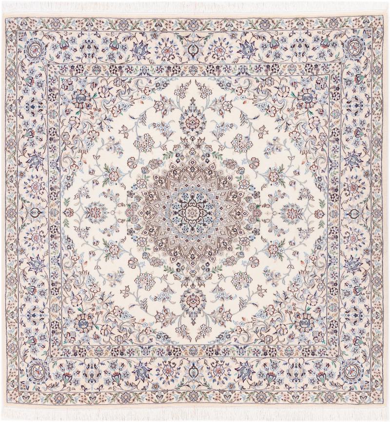 Perserteppich Nain 9La 210x205 210x205, Perserteppich Handgeknüpft