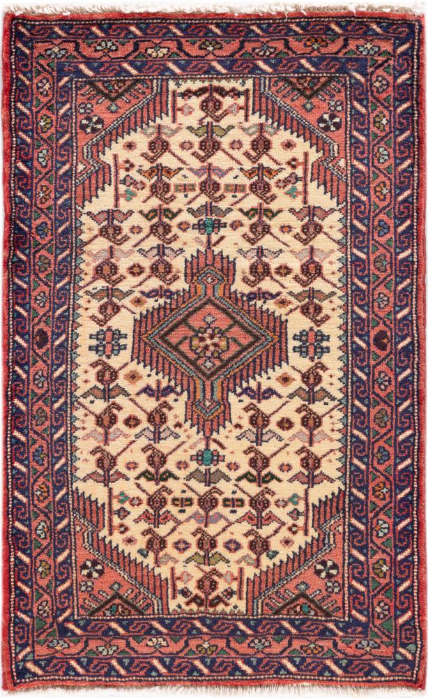 Perzisch tapijt Hamadan 95x62 95x62, Perzisch tapijt Handgeknoopte