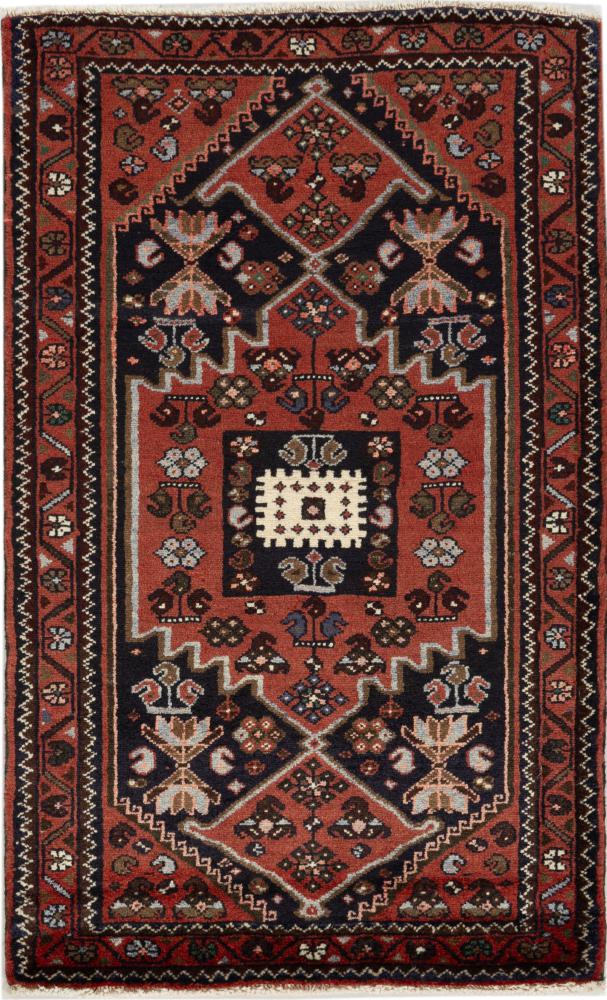 Perzisch tapijt Khamseh 127x81 127x81, Perzisch tapijt Handgeknoopte