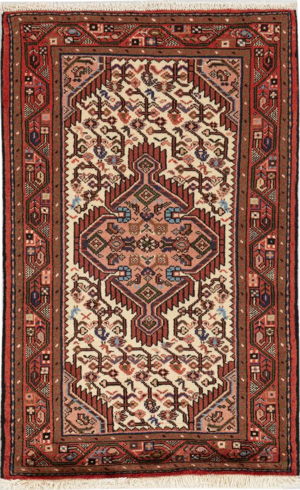 Persisk tæppe Hamadan Zageh 124x77 124x77, Persisk tæppe Knyttet i hånden