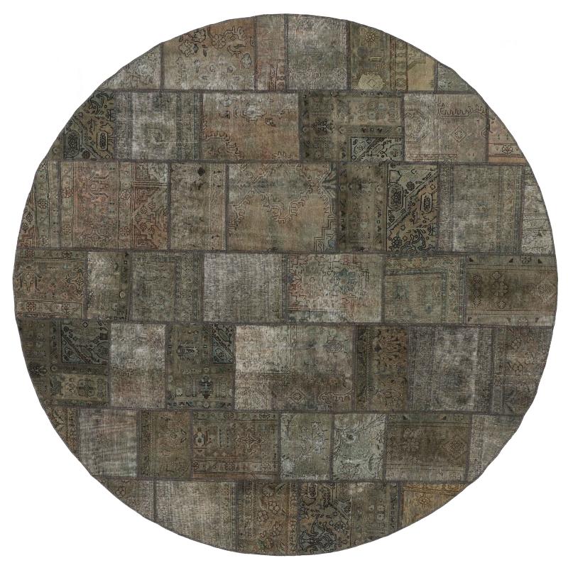 Dywan perski Patchwork 301x299 301x299, Dywan perski Ręcznie tkany
