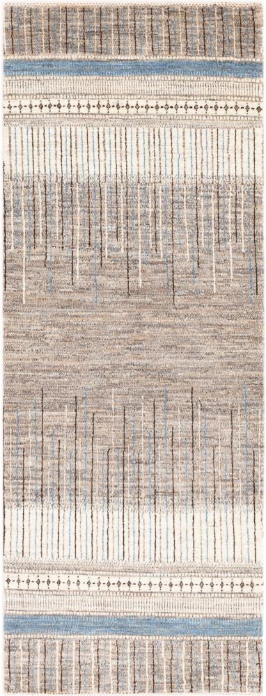 Alfombra persa Persa Gabbeh Loribaft Natura 203x75 203x75, Alfombra persa Hecho a mano