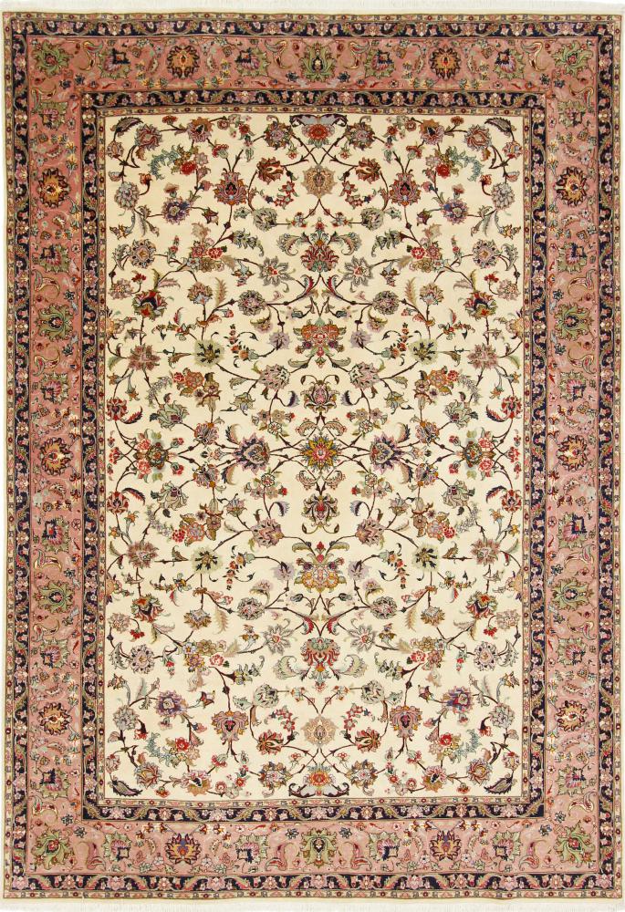 Tapete persa Tabriz 50Raj 293x203 293x203, Tapete persa Atado à mão